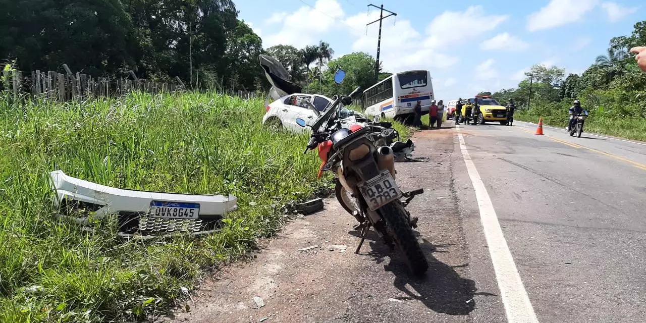 Homem morre em grave acidente de trânsito no nordeste do Pará