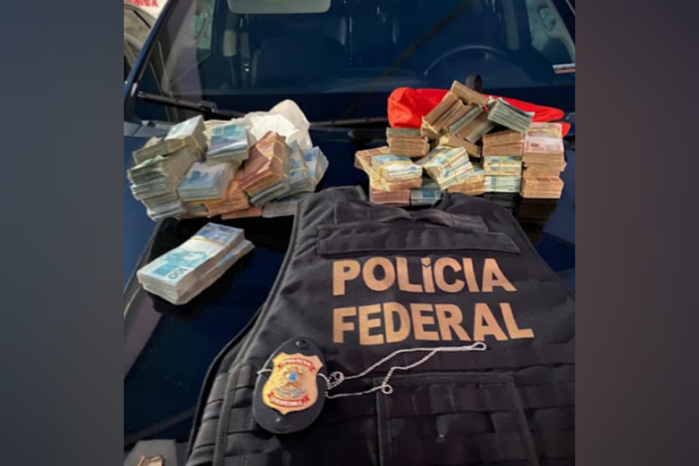 PF apreende R$ 360 mil que seriam usados em campanha eleitoral