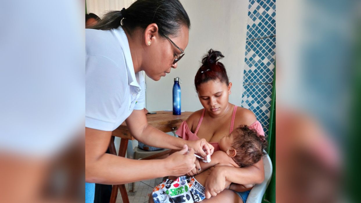 Baixa cobertura vacinal deixa população mais vulnerável a doenças em Marabá