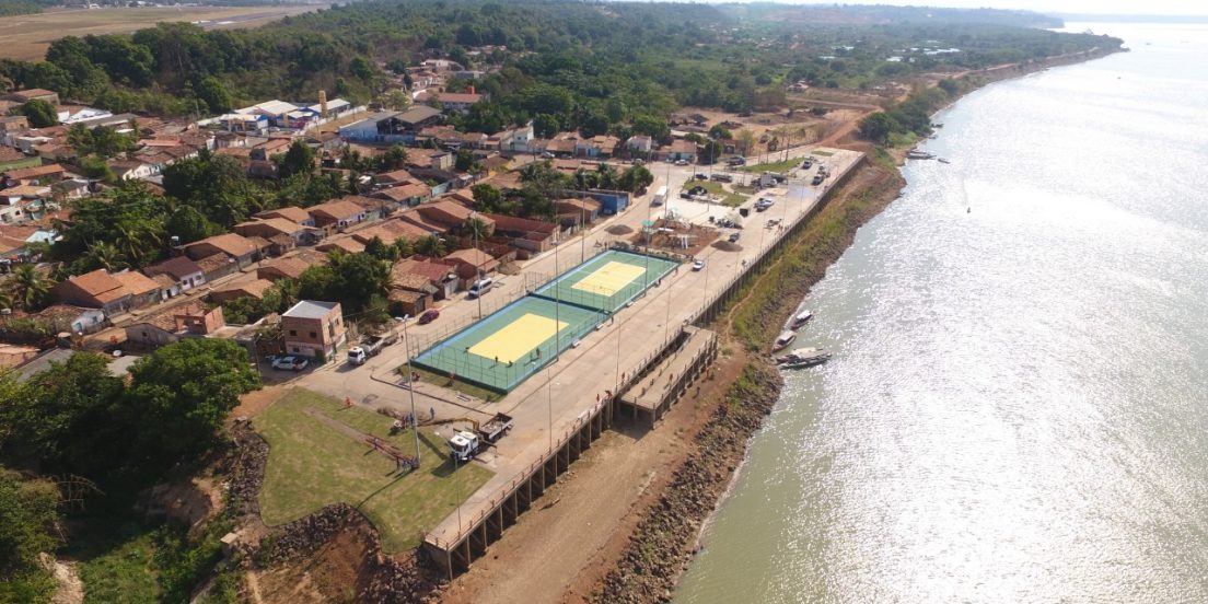 Marabá ganha nova orla com quadras de esporte e academia ao ar livre