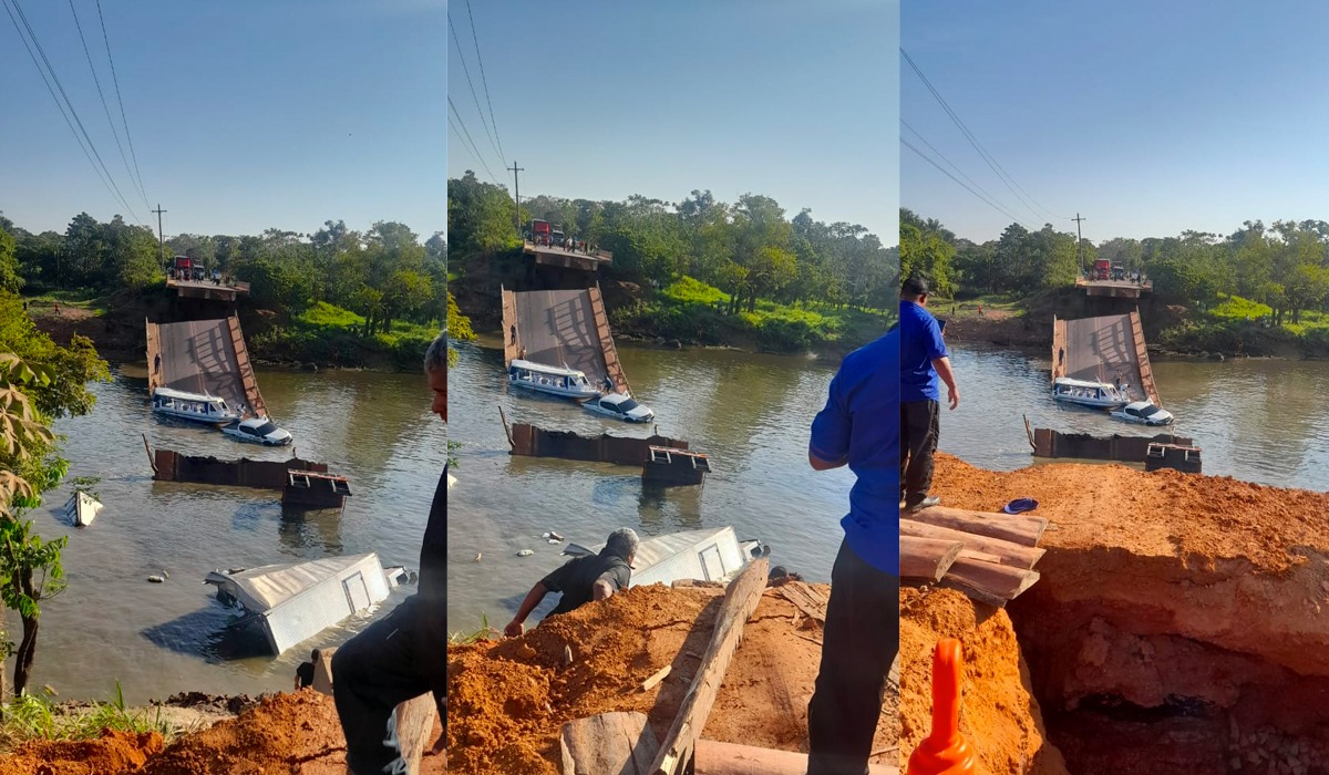 Ponte desaba na BR-319 e deixa mortos e desaparecidos no Amazonas