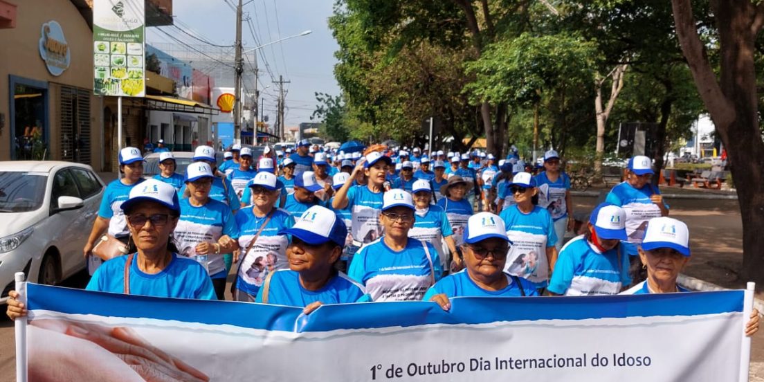 Caminhada pede fim da violência contra o idoso em Marabá