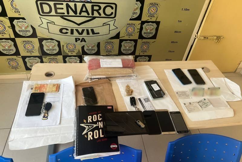 Polícia Civil prende quatro acusados de tráfico de drogas no Pará