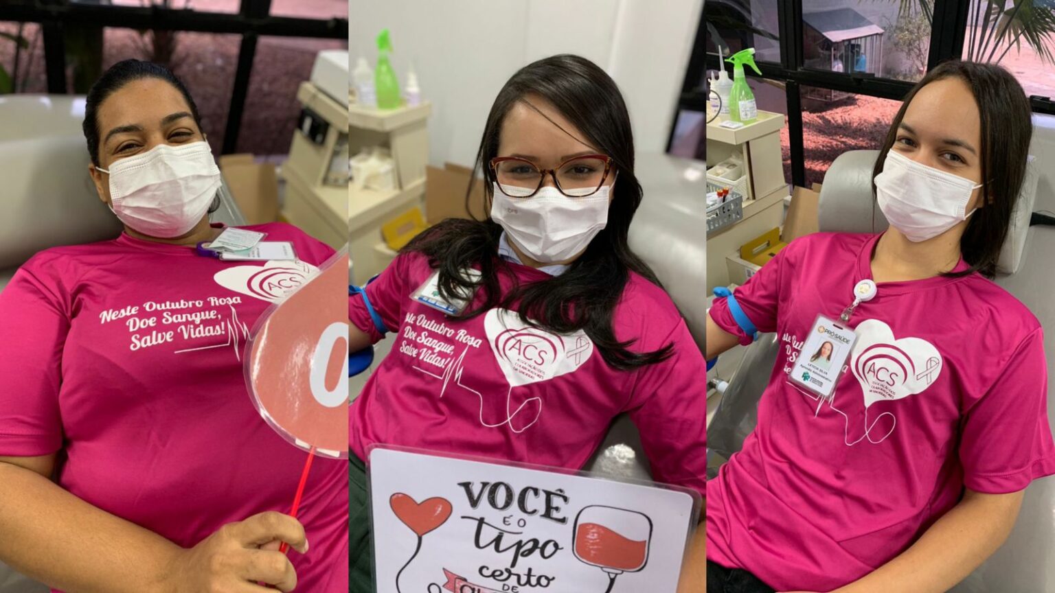 Outubro Rosa do Regional de Marabá tem palestras e campanha de doação de sangue