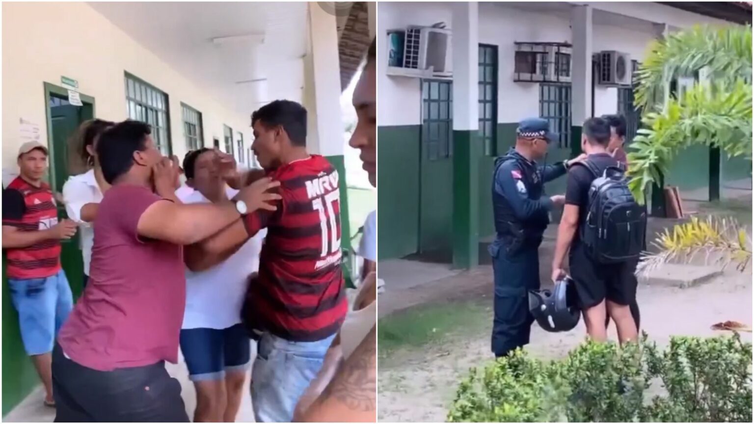 VÍDEO: Eleitor troca empurrões com mesário em seção eleitoral em Marabá