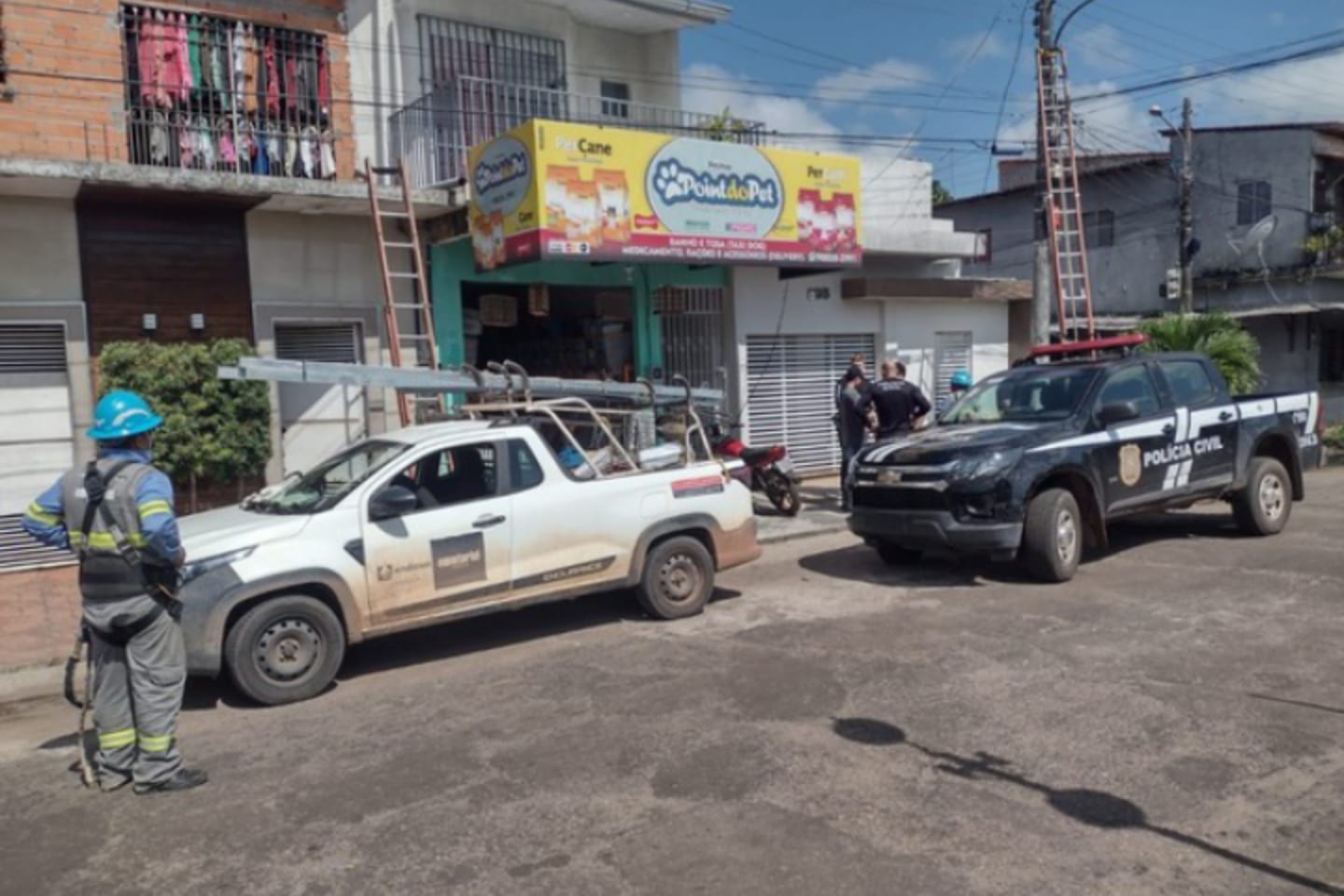 Duas pessoas são presas em flagrante por furto de energia em Castanhal
