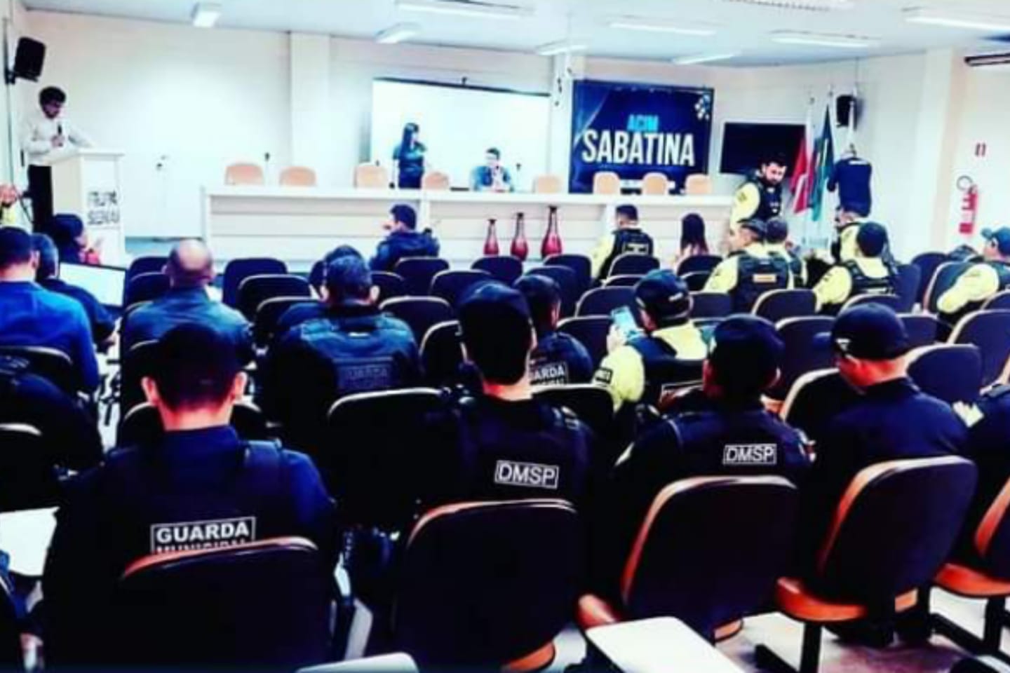 Agentes de Trânsito e Guardas Municipais recebem certificado de motopatrulhamento em São Domingos do Araguaia