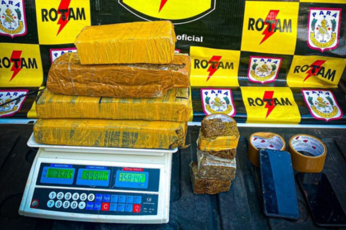 Suspeita de tráfico de drogas é presa no Pará