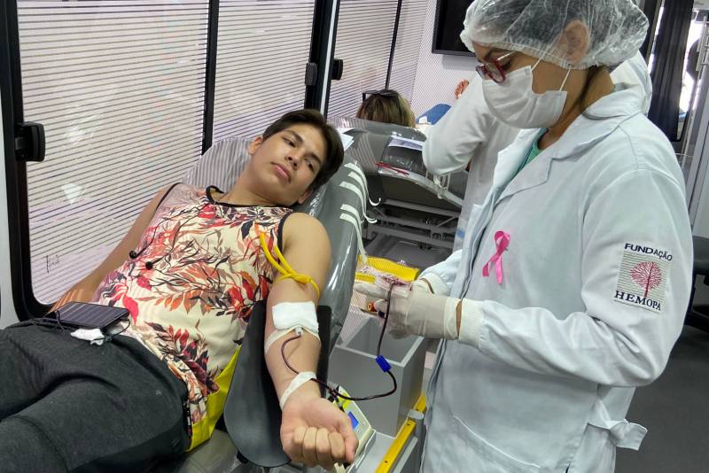 Hemopa comemora crescimento na coleta de sangue e incentiva o ato solidário da doação