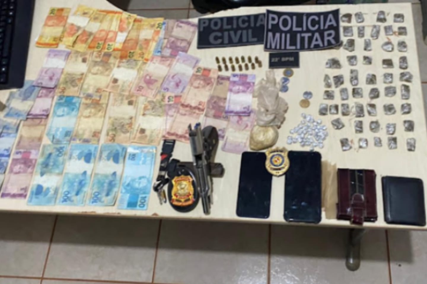 Dupla é presa por tráfico de drogas e posse ilegal de arma de fogo no Pará
