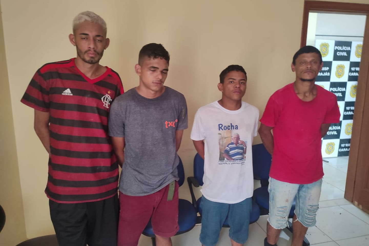 Quarteto é preso por tentativa de homicídio e tráfico de drogas em Marabá