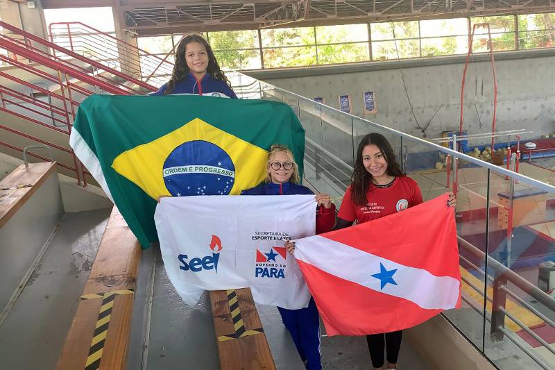 Ginastas paraenses conquistam 11 medalhas em competição, no Chile