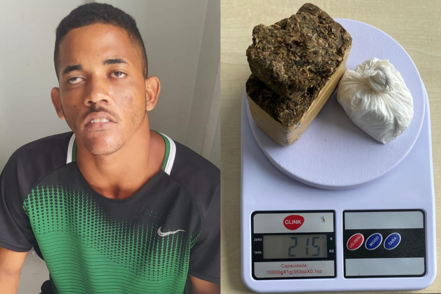 Traficante enterra maconha próximo a pé de coco em Marabá