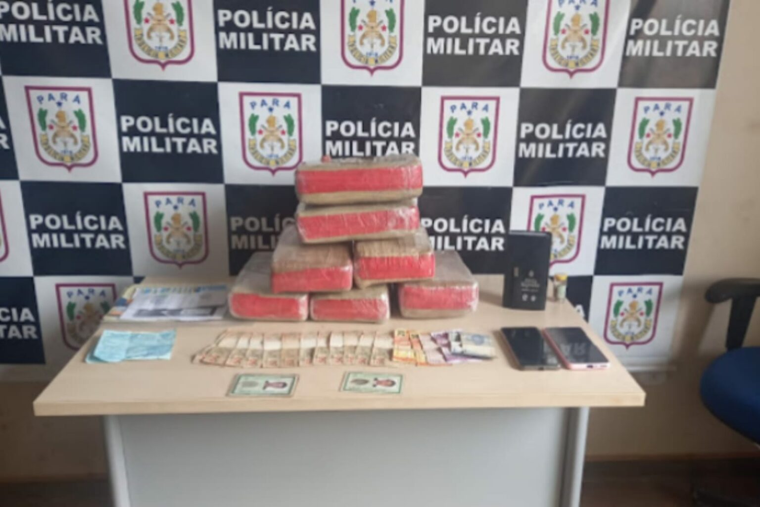 Casal é preso com 14 kg de maconha no Pará