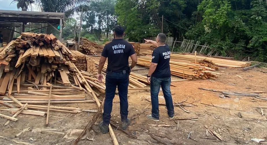 Operação policial fecha quatro serrarias clandestinas no nordeste do Pará