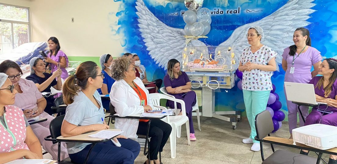 Hospital Materno Infantil de Marabá realiza palestra sobre Novembro Roxo