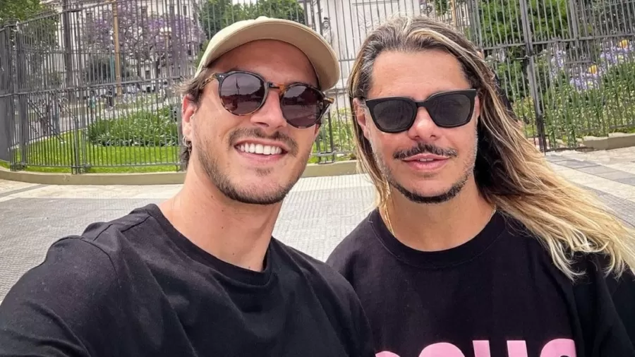 Ator Marcus Majella aparece em clique raro com novo affair de 24 anos