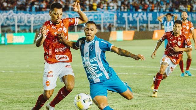 Paysandu e Vila Nova empatam no primeiro jogo da final da Copa Verde 2022