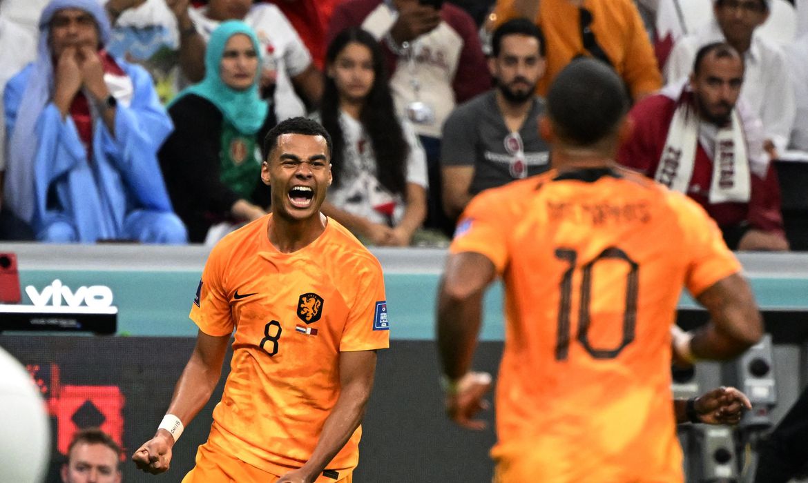 Holanda supera Catar por 2 a 0 e avança como primeira do Grupo A