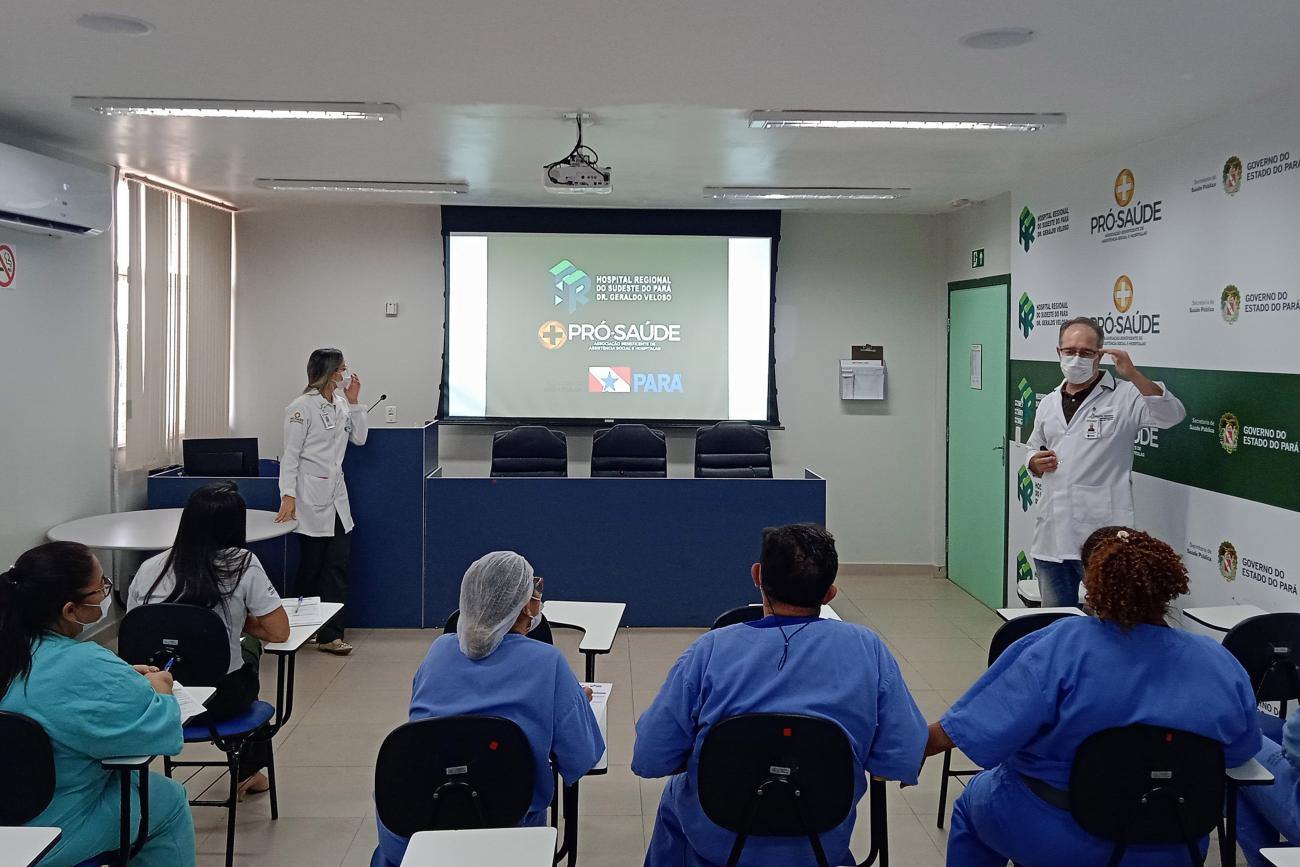Profissionais do Regional de Marabá recebem capacitação em urgência e emergência