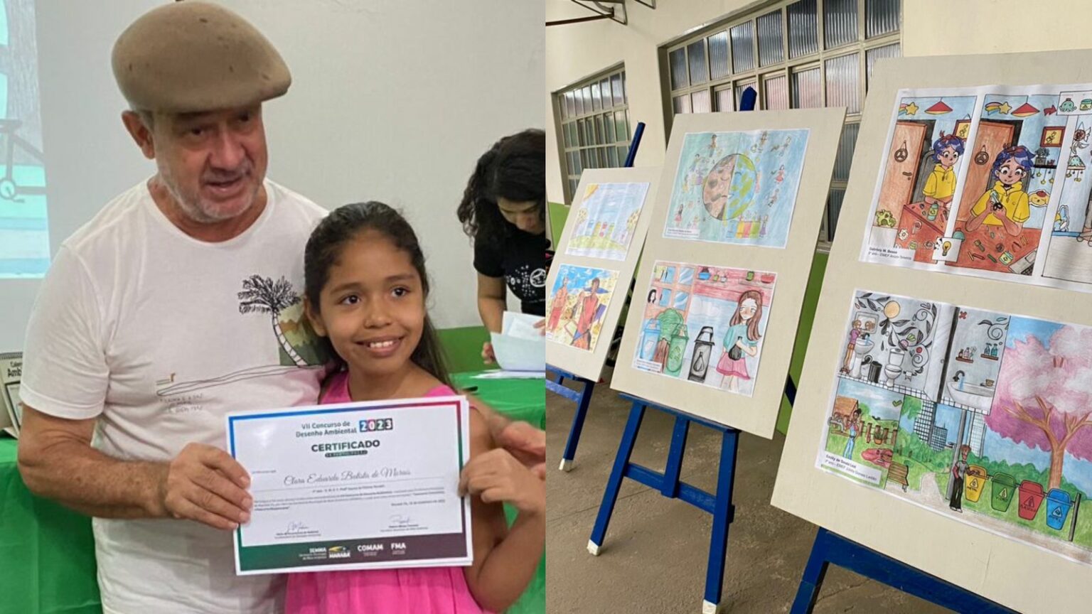 Concurso de Desenho Ambiental premia alunos da rede pública em Marabá