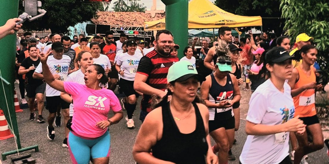 Mais de 300 atletas participam da 12ª Corrida São Félix de Valois em Marabá