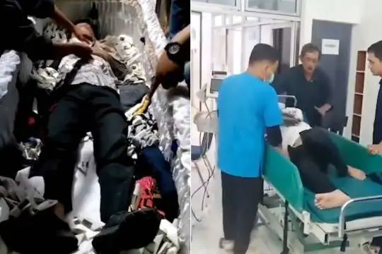 VÍDEO: Homem entra em caixão e se finge de morto para fugir de agiotas