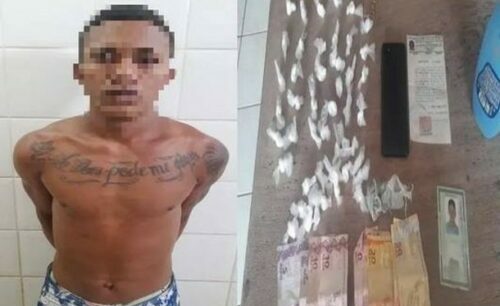 Homem é preso por tráfico de drogas em Tucuruí