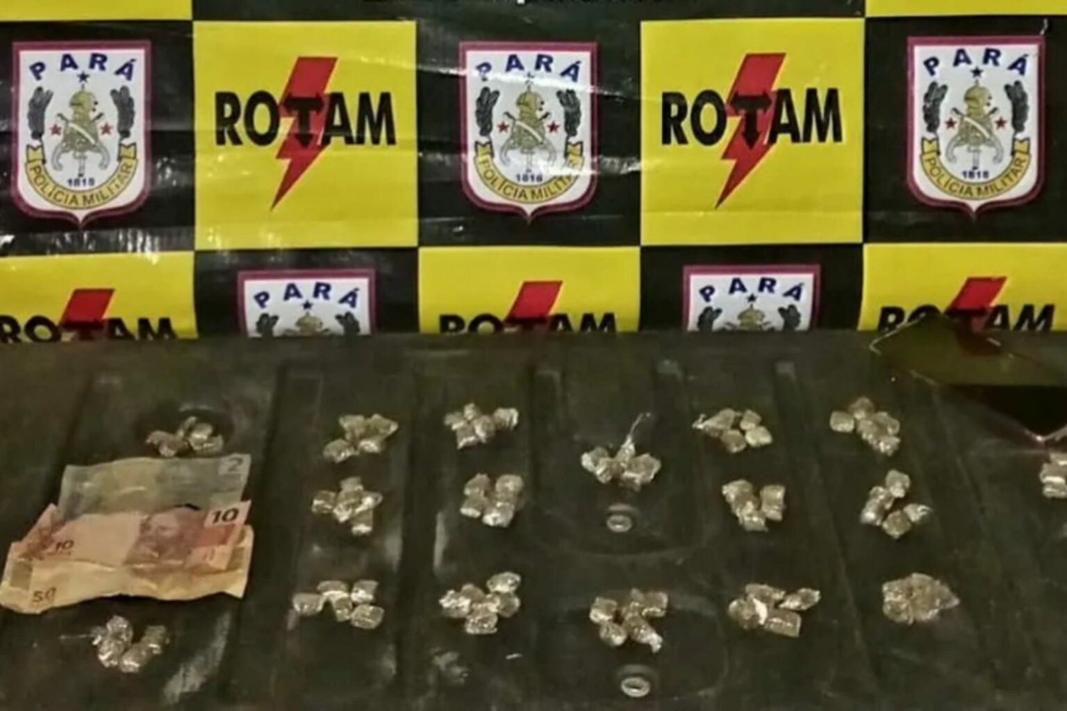 Homem é preso com quase 90 papelotes de maconha em Ananindeua