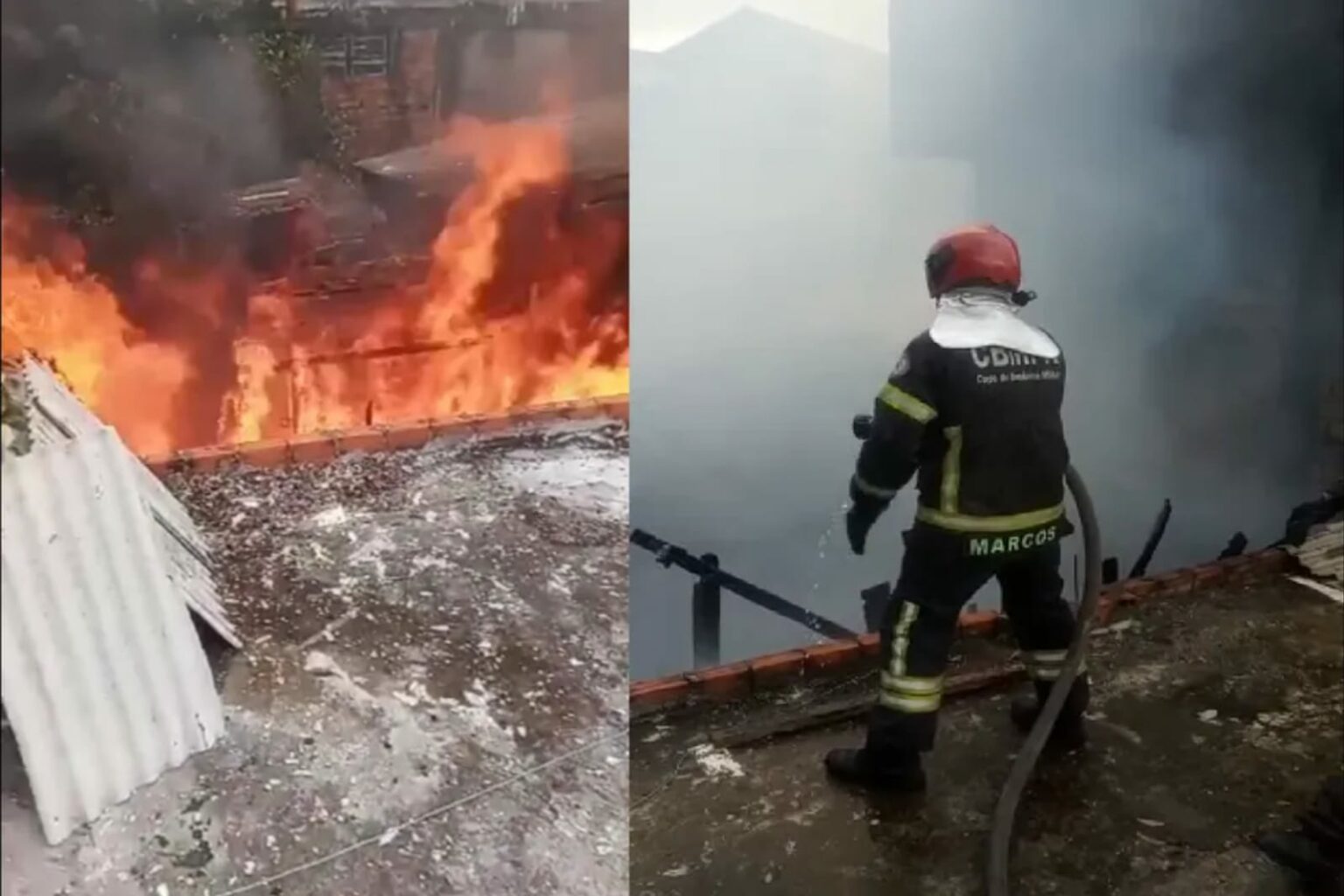 Incêndio atinge casa no Pará