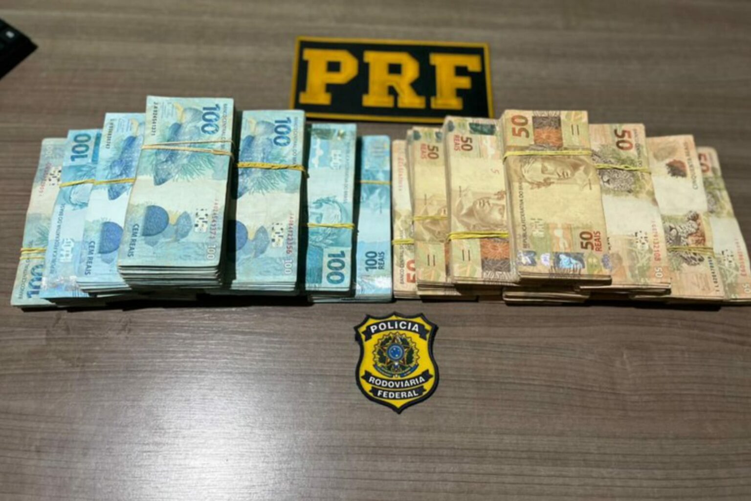 PRF apreende R$ 150 mil em espécie no sudoeste do Pará