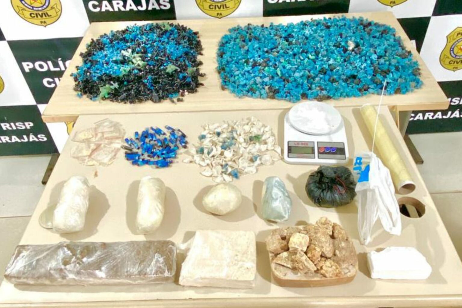 Polícia Civil apreende grande quantidade de drogas em Marabá