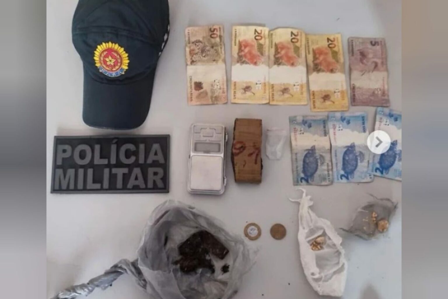 PM prende homem acusado de tráfico de drogas em Rio Maria