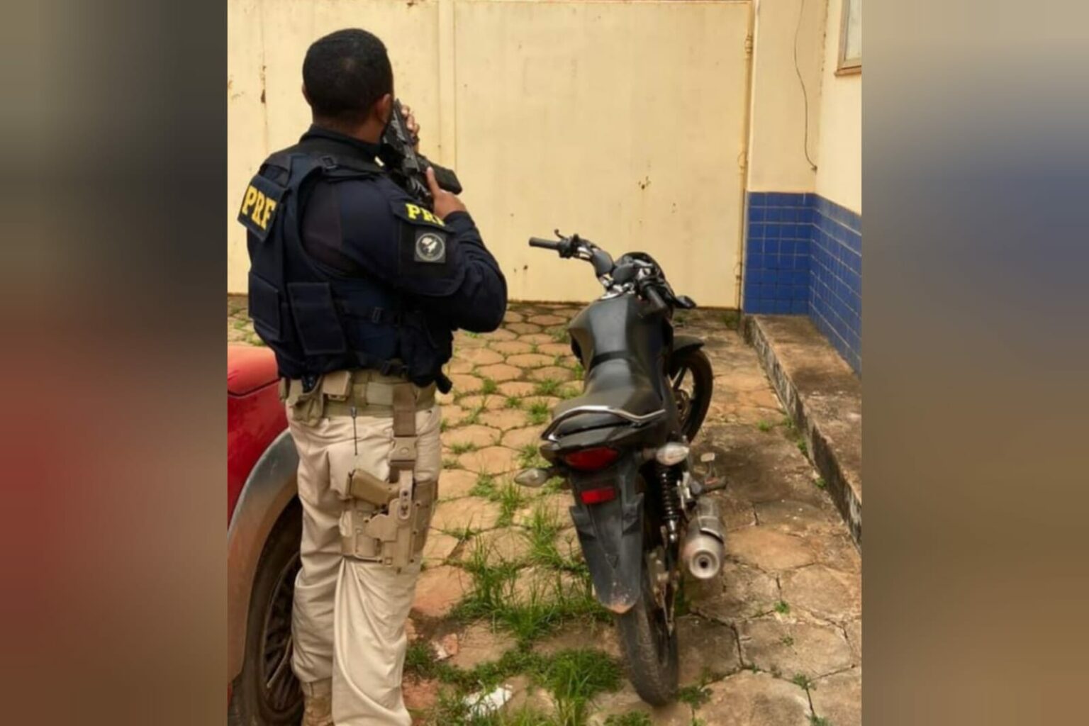 PRF apreende motocicleta adulterada no sudeste do Pará