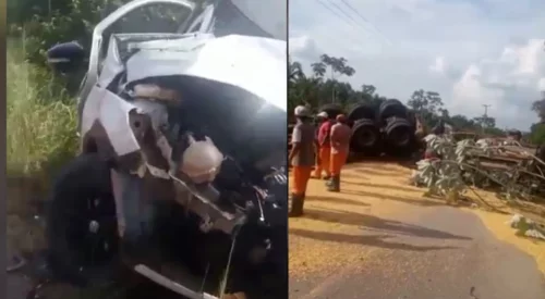 Grave acidente deixa pelo menos uma pessoa morta na PA-150