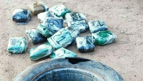 PM flagra dupla com 10 kg de maconha em pneu de carro no Pará