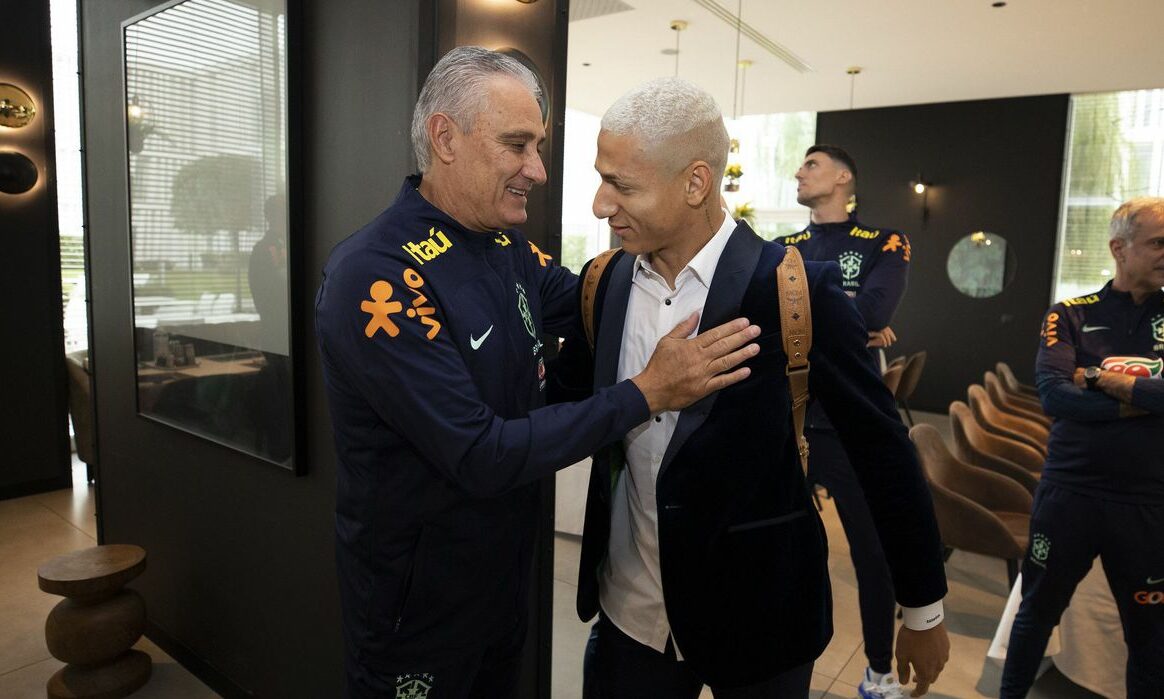 Seleção brasileira faz primeiro treino no CT da Juventus, na Itália
