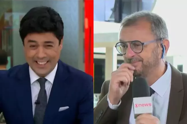 Vídeo: jornalista engole mosquito ao vivo e causa crise de riso em apresentador