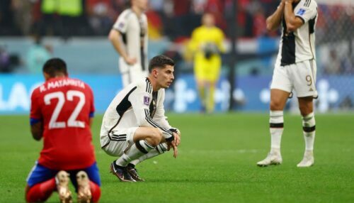 Alemanha é eliminada da Copa mesmo com vitória sobre Costa Rica