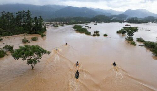 Minas tem 101 municípios em situação de emergência por causa da chuva