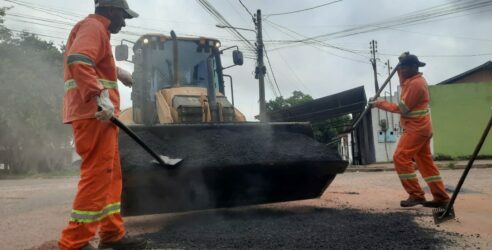 Operação “Tapa Buraco” é intensificada em todos os bairros de Marabá