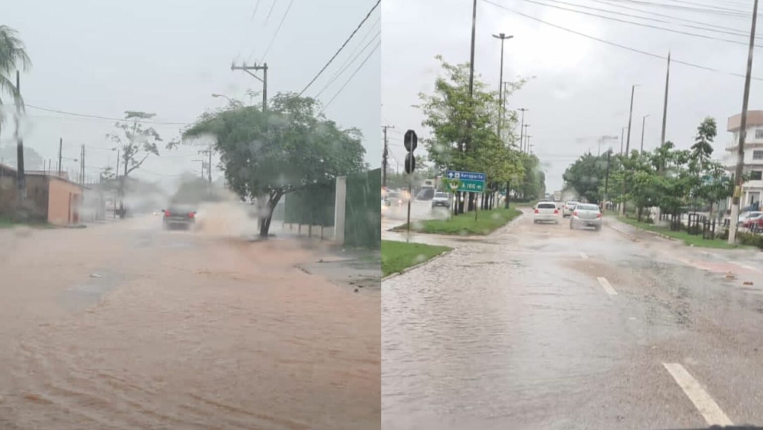 Chuva causa pontos de alagamento em Marabá