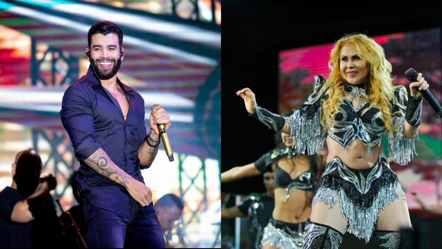 Vídeo: no Pará, Gusttavo Lima toca grandes sucessos da Banda Calypso