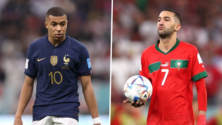 França e Marrocos duelam por vaga na final da Copa contra a Argentina