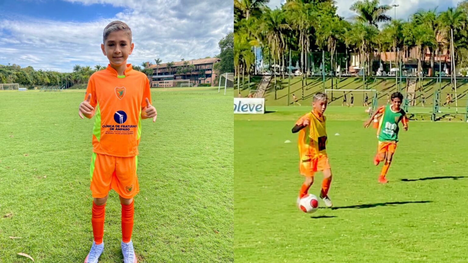 Marabaense de 11 anos passa em teste e inicia carreira em clube paulista