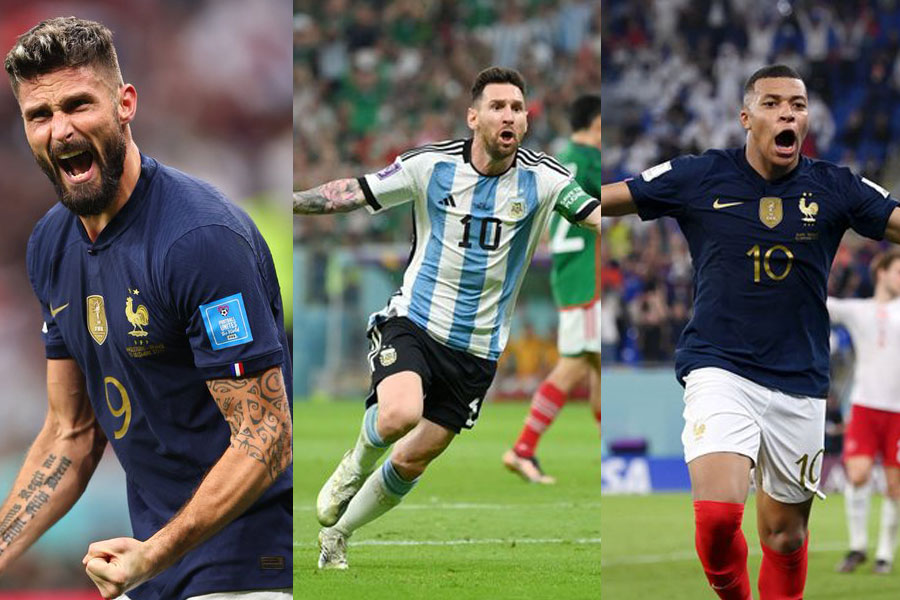 Semifinal da Copa do Mundo reúne os três artilheiros do torneio