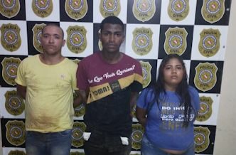 Trio é preso em flagrante após cometerem assalto no interior do Pará