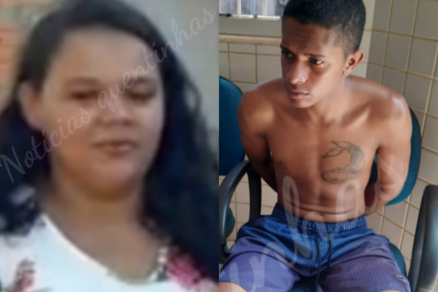Foragida da Justiça e comparsa são flagrados com drogas em São Domingos do Araguaia