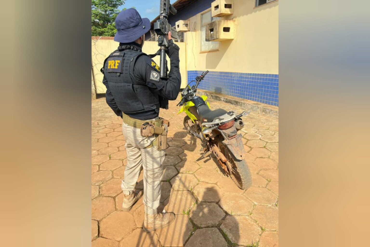 PRF apreende motocicleta adulterada em Novo Repartimento