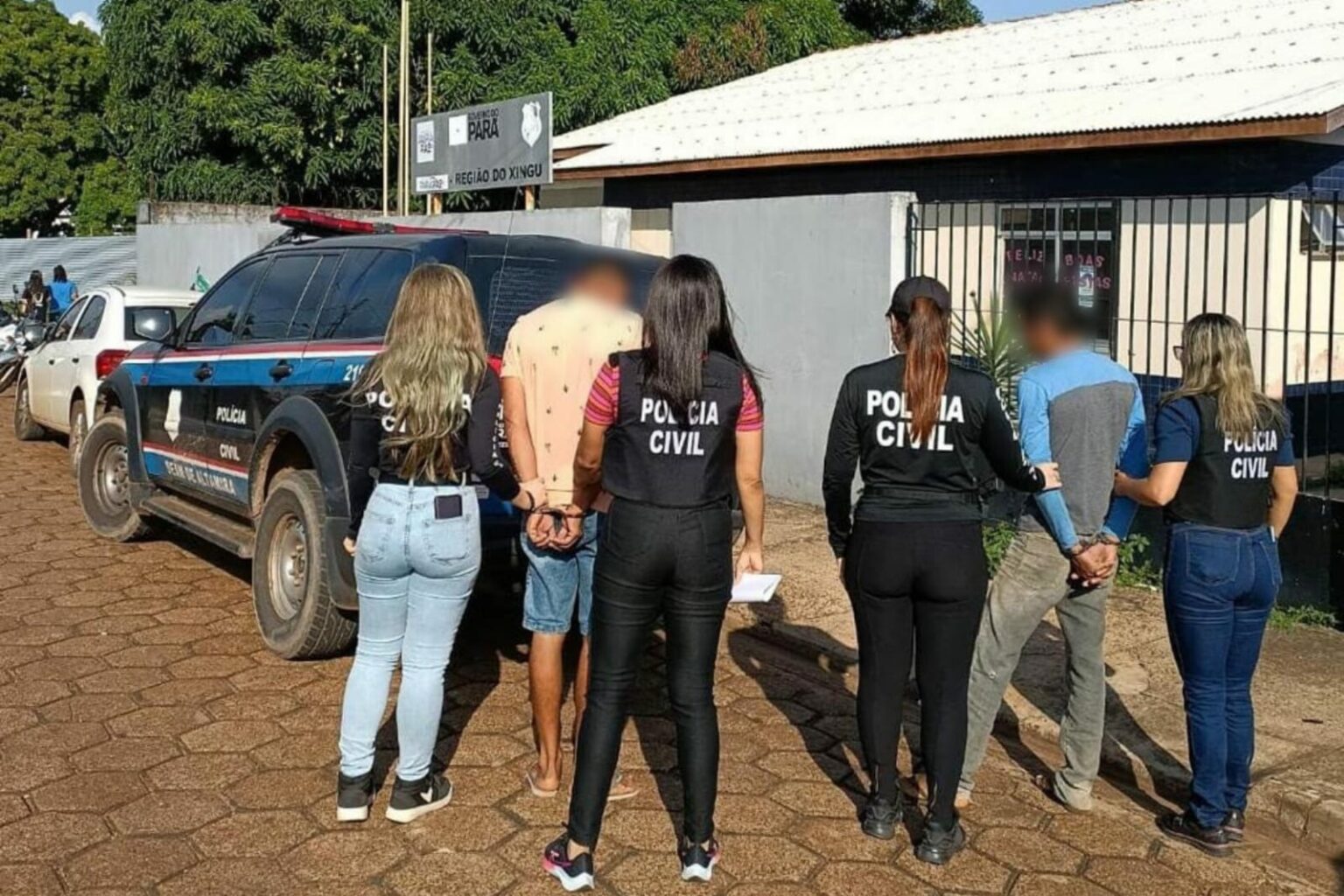 PC prende dupla em flagrante pelo crime de estupro no Pará